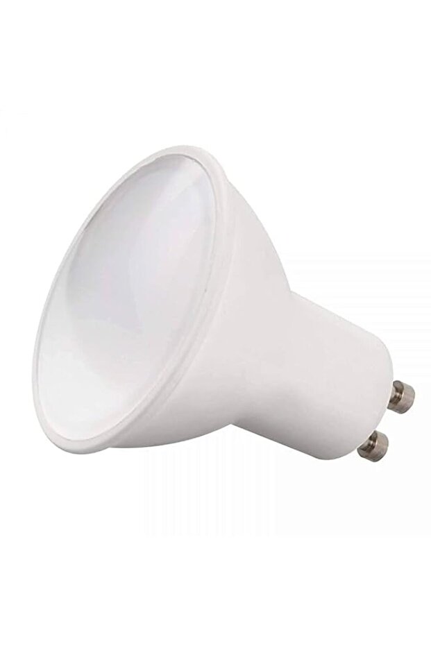 Premium Omnium Gu10 Led Dimmable Spot Light With Anti Glare Diffuser 7 Watts White 6000K 5X5X6.5Cm White
