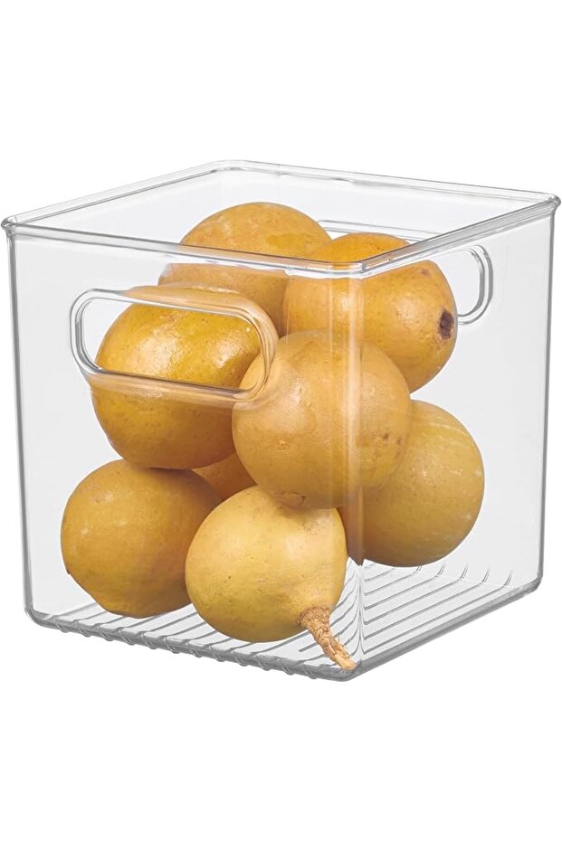 iDesign Fridge + Pantry Cube Binz 6 × بوصة شفاف