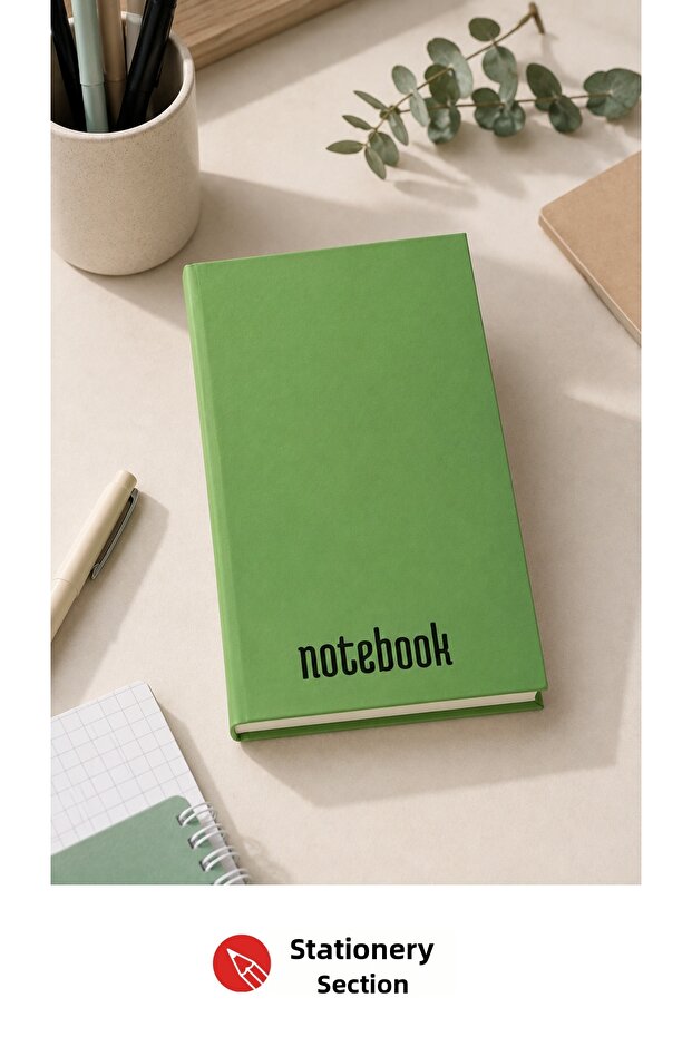 9X14 Hard Cover 80 Yp Lined Notebook in Pastel Colors