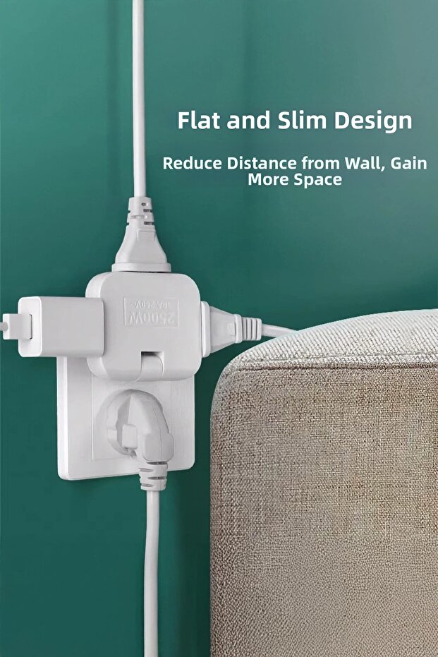 Folding socket with 3 eyes - 2