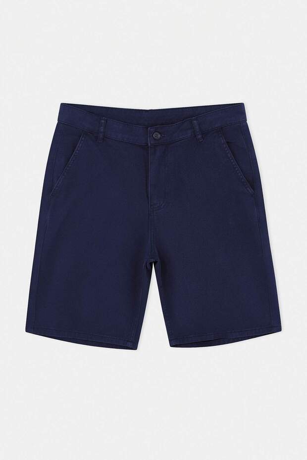 Lacivert Chino Cep Regular Fit Şort & Bermuda TMNSS26SR00026 - 4