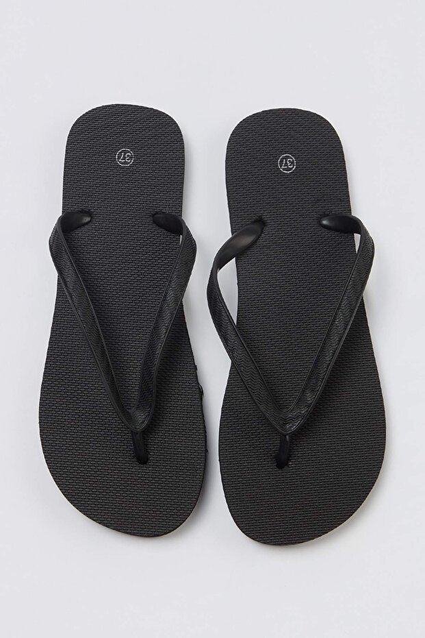 Black Women's Flip Flops Takss26Te00017