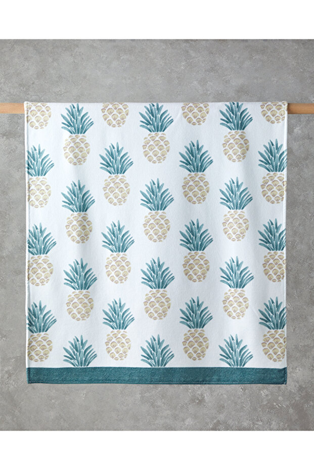 Jeylo Cotton Beach Towel 90X150 cm Ecru-Yellow