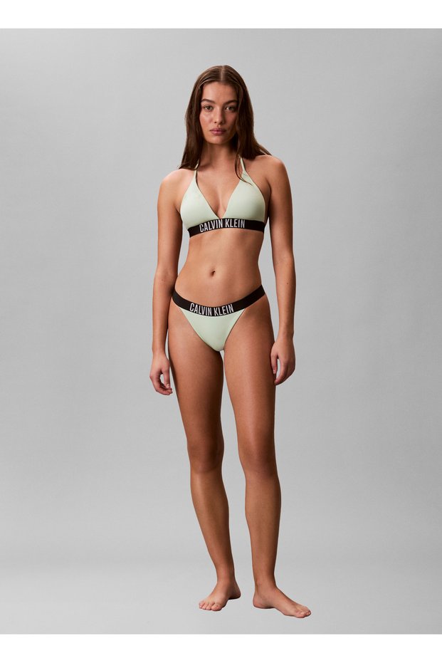 Green Women's Bikini Bottom Brazilian