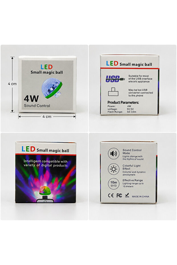 Mini Magic Light Ball - 4