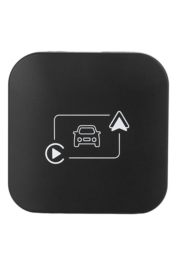 محول لاسلكي لـ CarPlay و Android Auto - محول USB لاسلكي سهل التركيب للسيارات المزودة بـ CarPlay سلكي من المصنع، يدعم بلوتوث 5.0 وواي فاي 5 جيجاهرتز (أسود)