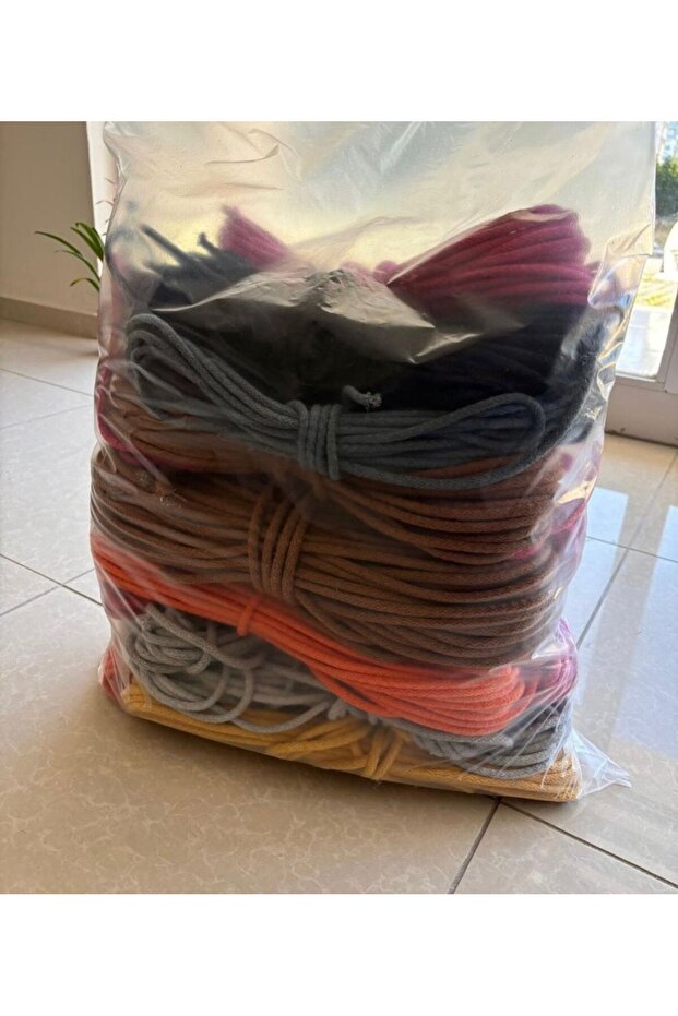 10 kg Cotton Cord Rope Mixed Pack (6-7 mm)