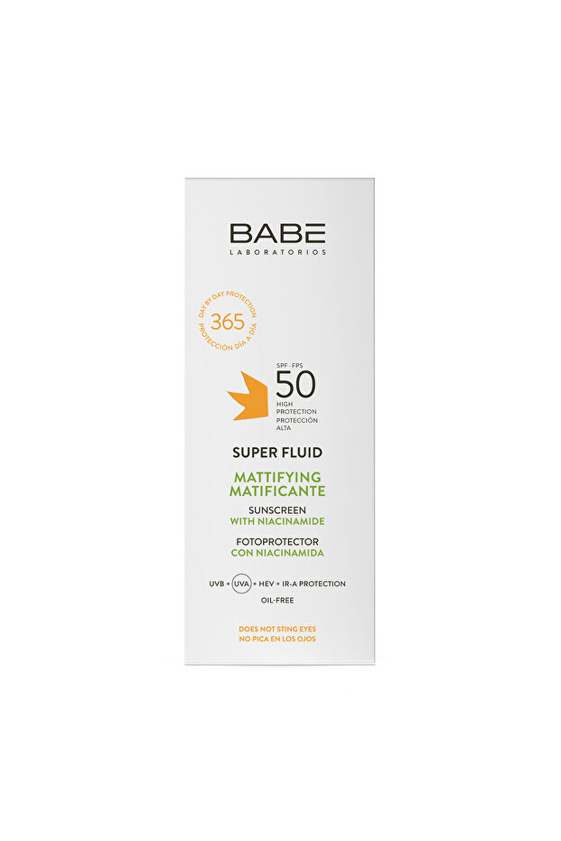Facial Sunscreen Mattifying Super Fluid SPF50 50ml - Matlaştırıcı Yüz Güneş Kremi - 3
