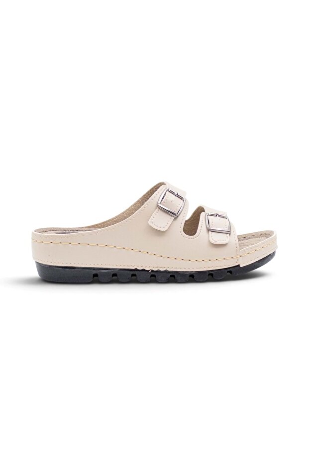 Sultan Double Buckle Women's Slippers