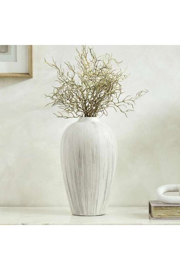Azul Ceramic Amphora Vase 20x20x34cm - Grey