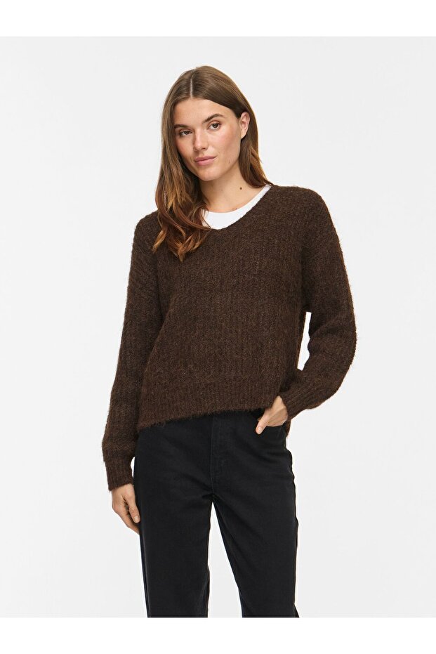 Strickpullover VILAMPE V-Ausschnitt - 1