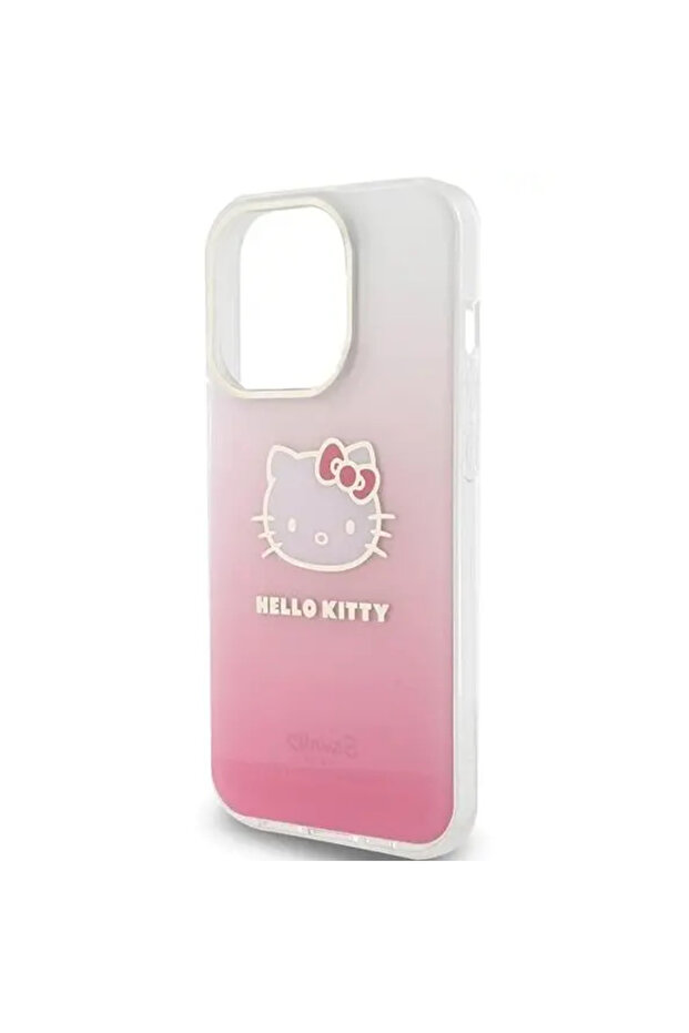 IML Gradient Electrop Kitty Head case for iPhone 14 Pro Max - pink - 6