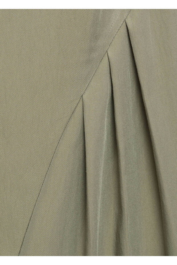 Rochie plisată cu decolteu bărcuță - 7