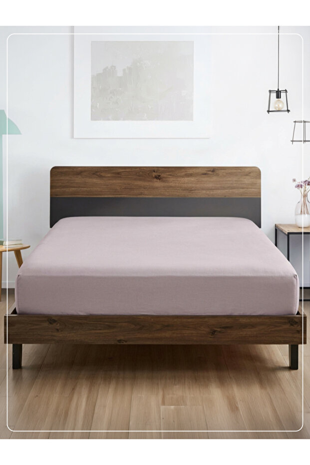 1 Pc Queen Fitted Sheet 160x200 cm | OEKO-TEX Brushed Microfiber, Deep Pocket
