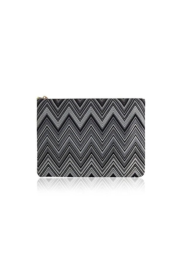 Geantă plic cu model zigzag - 2