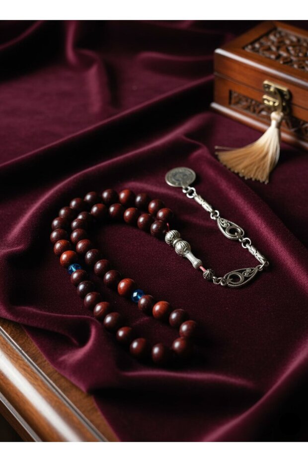 Pear Wood Rosary Globe Cut Local Product