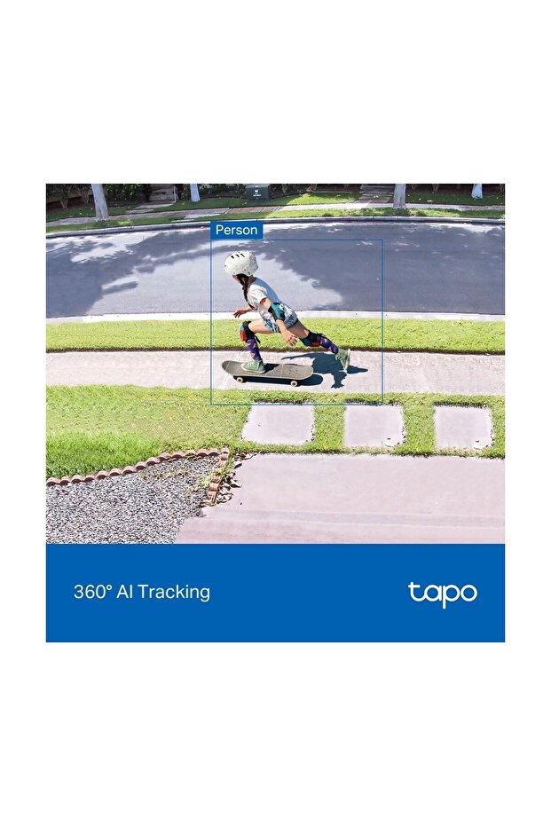 Tapo C560WS 4K 8MP 360° Renkli Gece Görüş ve Akıllı Hareket Algılama Dış Mekan Güvenlik Kamerası - 6
