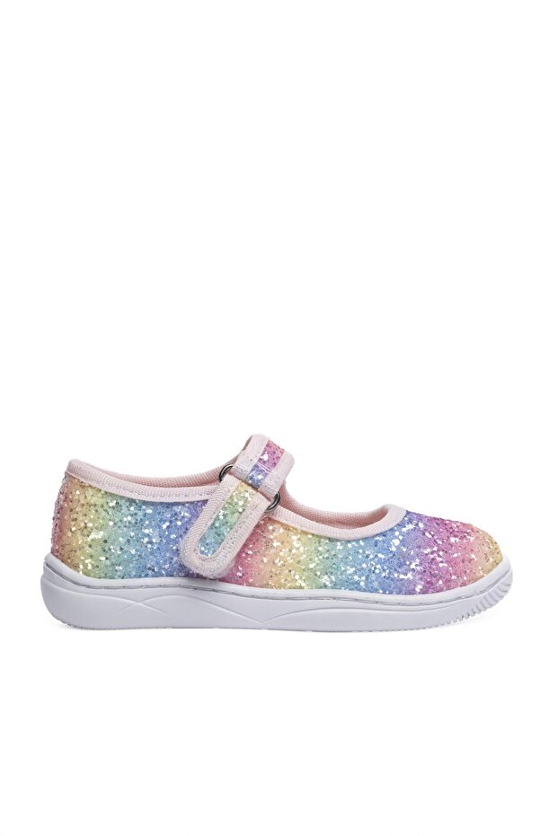Shiny Barefoot Girls' Ballerinas