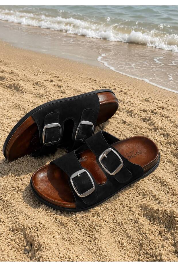 Double Belted Women's Daily Stylish Slippers
