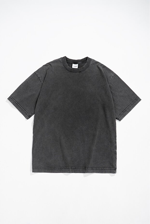 Moonwash Oversize Men's T-Shirt Uk1123Sy