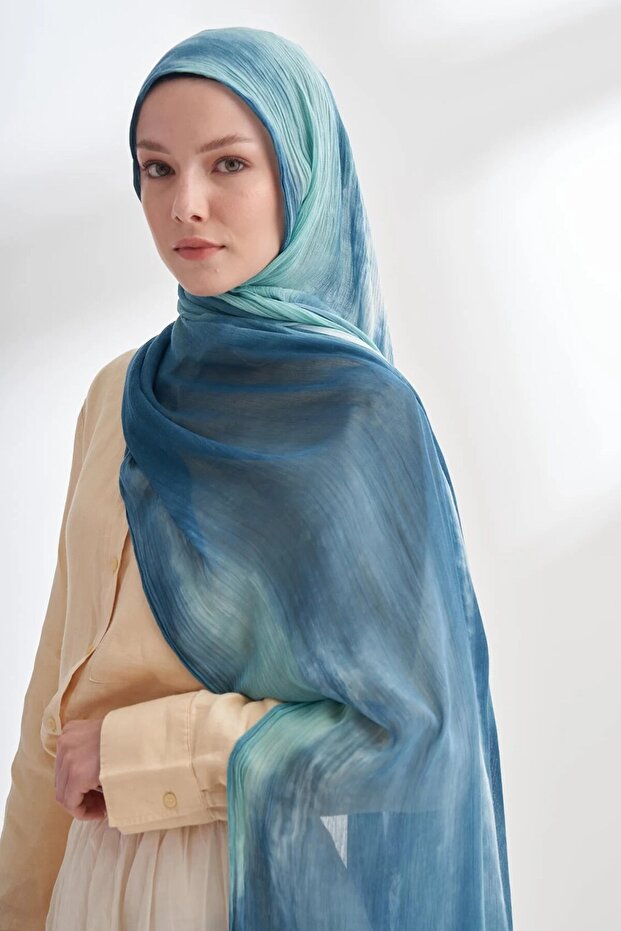 Organic Touch Blend Pattern Shawl