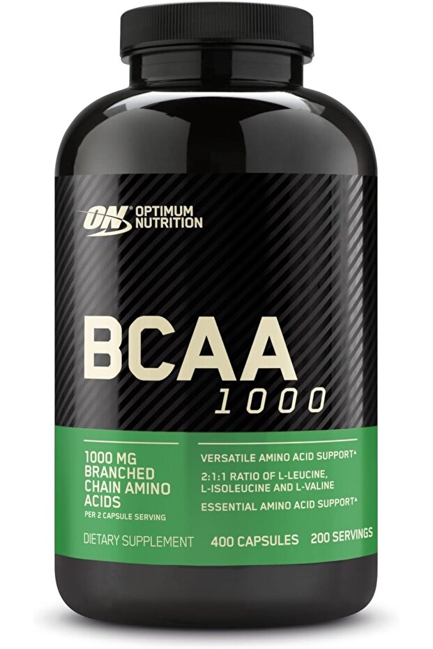 BCAA Capsules, 400 Capsules, 1000 mg