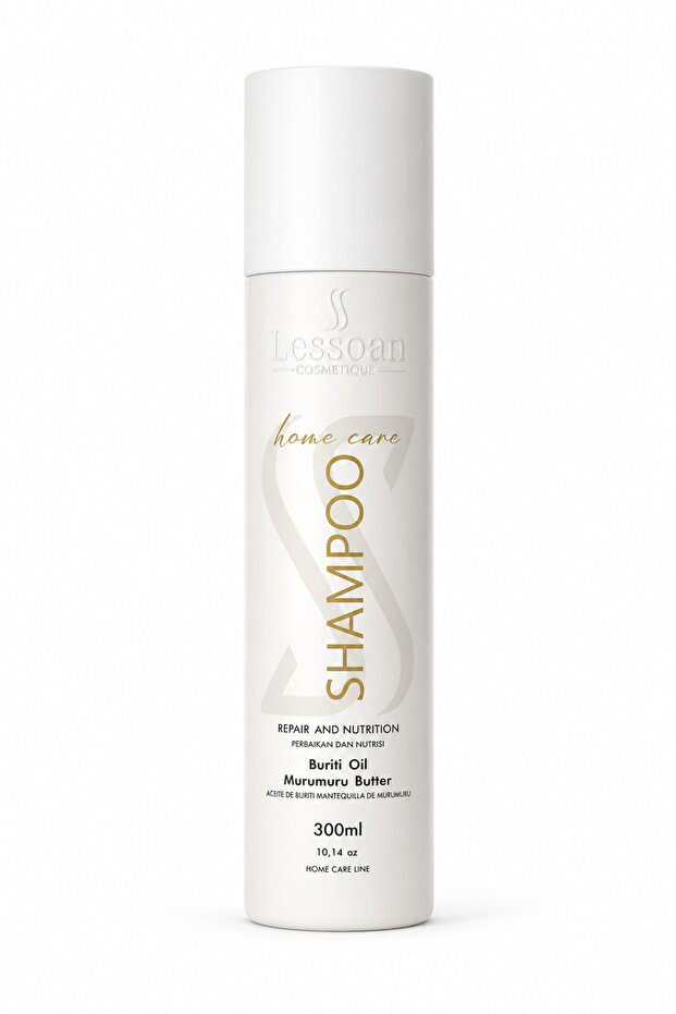 Shampoo Post-Chemical with Buriti & Murumuru Oils – Sulfate-Free Shine Care, (300ml) MADE IN BRAZIL