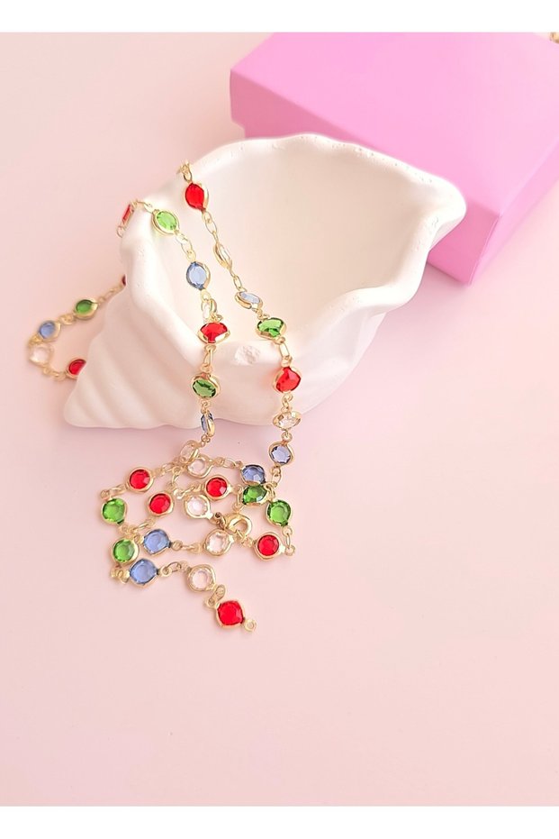 Y Necklace - Luxury Y Necklace - Steel Y Necklace (65 cm)