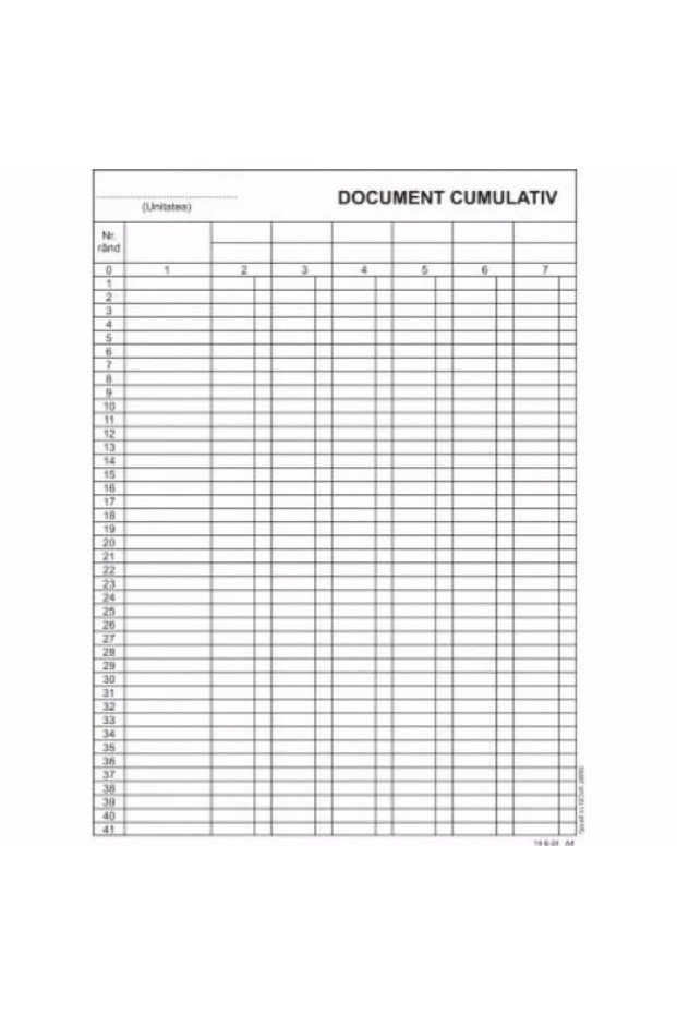 Document cumulativ A4 vertical
