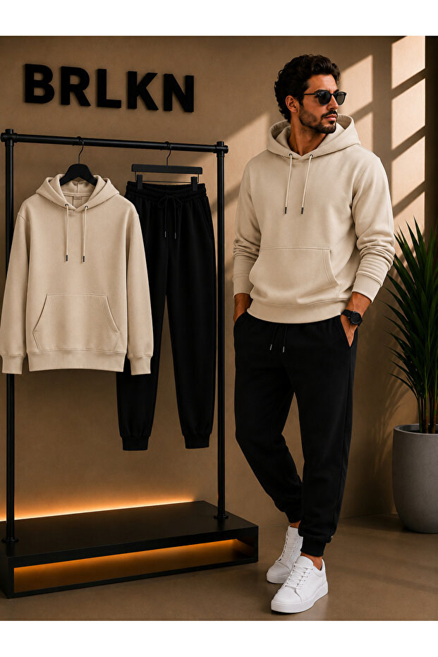 Hooded Tracksuit Set