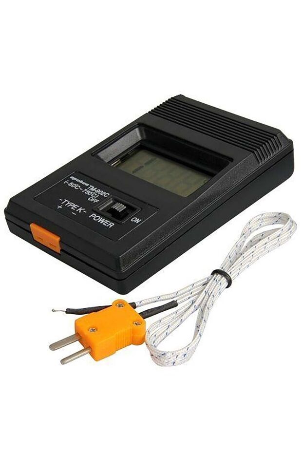 black TM-902C (-50C to 1300C) Temperature Meter TM902C Digital K Type Thermometer Sensor + Thermocou