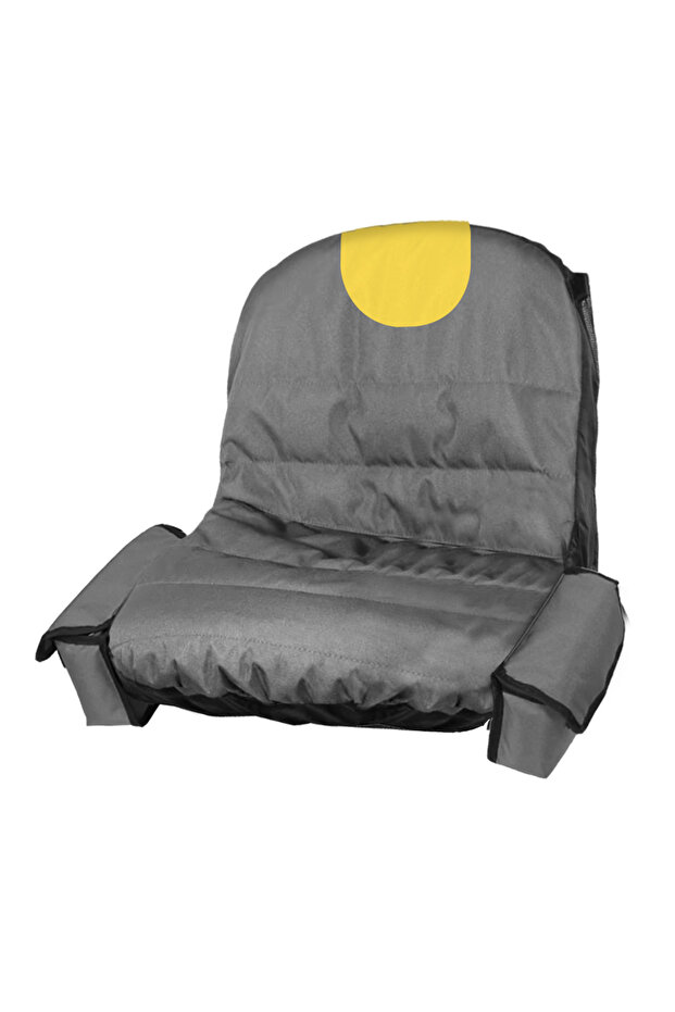 Light Grey Mower Seat Cover Waterproof Lawn Tractor Seat Cover UV Resistant Riding Mower Seat Protec