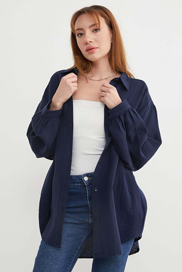 Basic Oversize Shirt - 3
