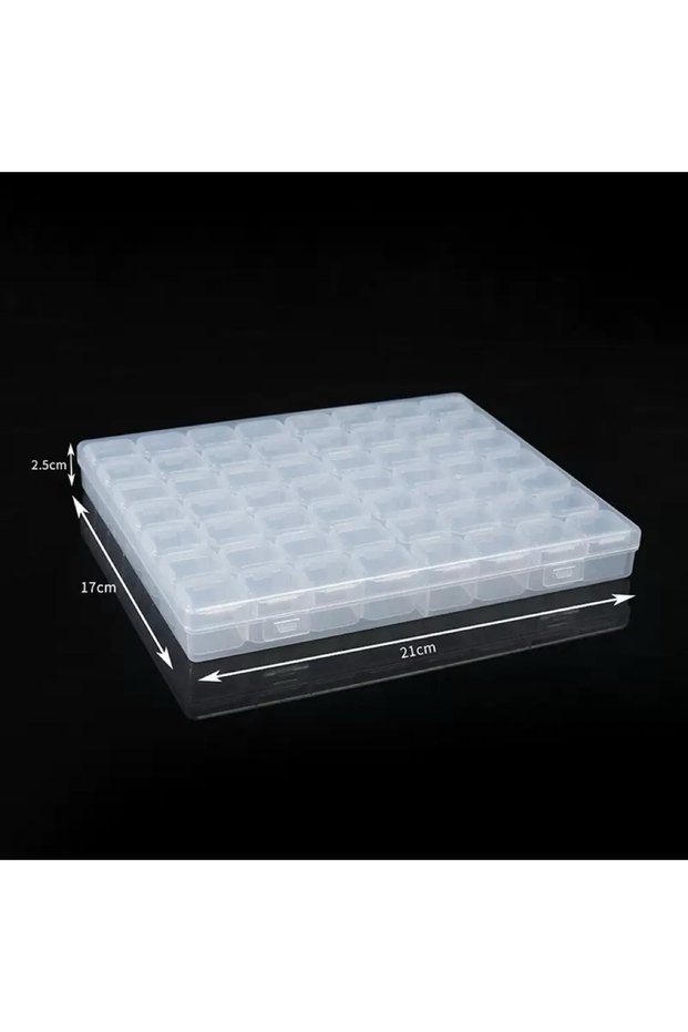 56 GRID 56/28 Grid Diamond Embroidery Box Painting Cross Stitch Tools Nail Accessory Boxes Case Usef