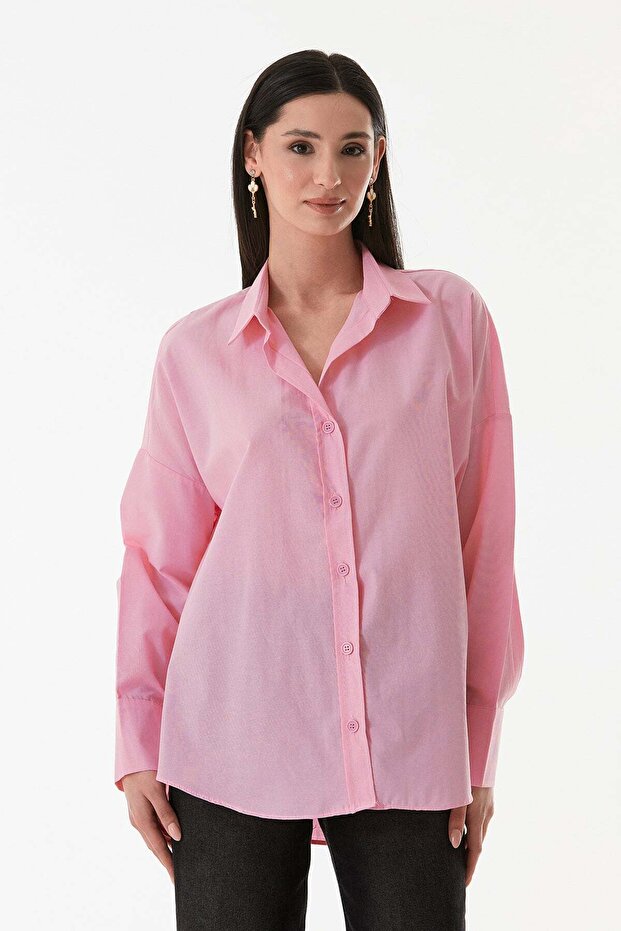 Basic Long Back Casual Shirt