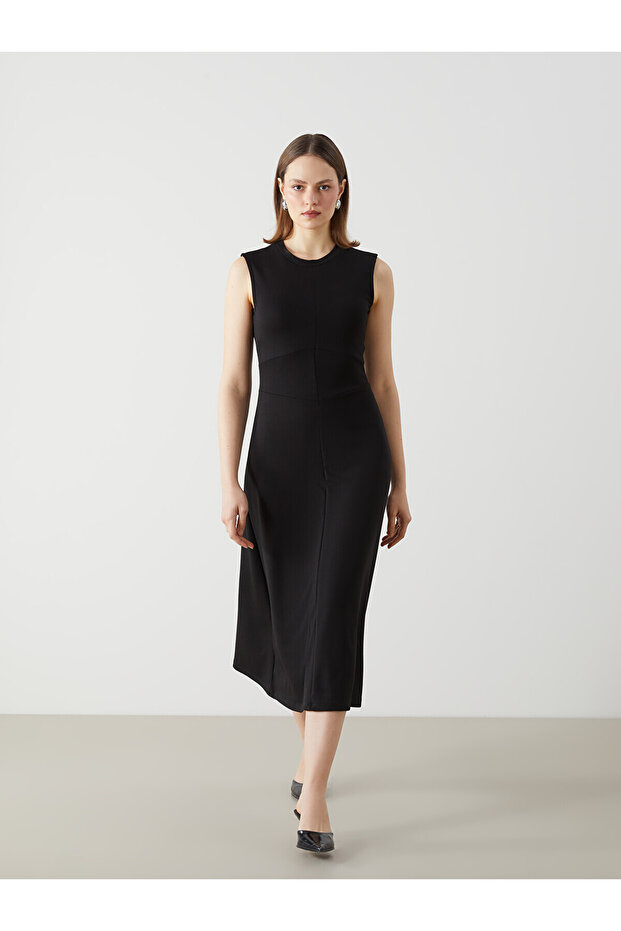 Original Oval Neck Dress