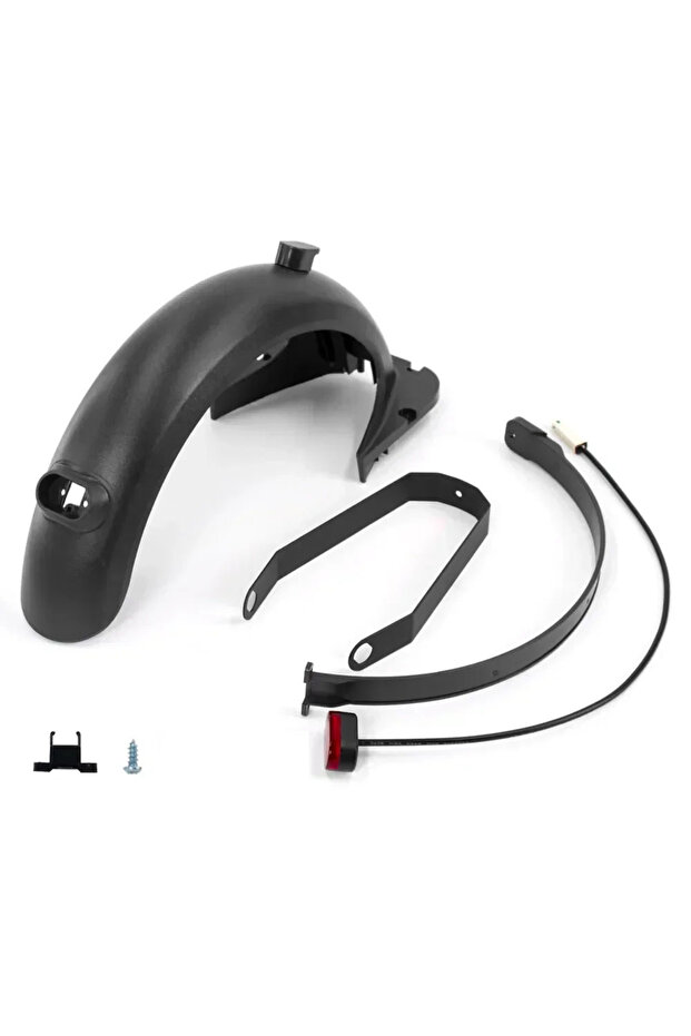 black 01 Rear Fenders Taillight Bracket Kit for Segway Ninebot Max G30 Electric Scooter Tyre Splash