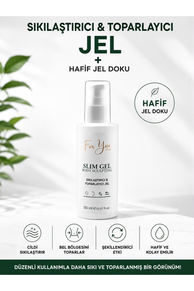 Slim gel firming, anti-cellulite, regional care body tightening slim gel 150 ml