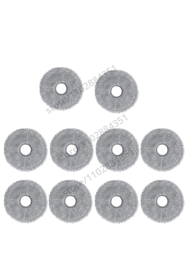 10PCS MOP Mop Cloth For Dreame X50 Ultra/L20 Ultra/L10s Pro Ultra/X30 Ultra/L10s Pro Gen2/L10s Plus/