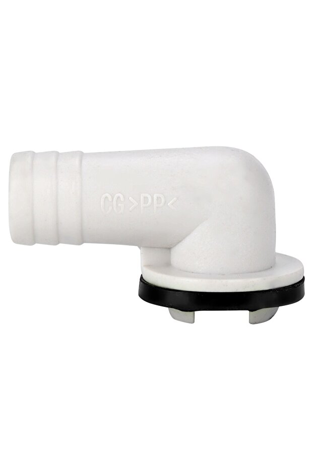 WHITE Drain Outfall Air Conditioner Drain Right Angel Air Conditioner Drain Outlet Connector Drain P