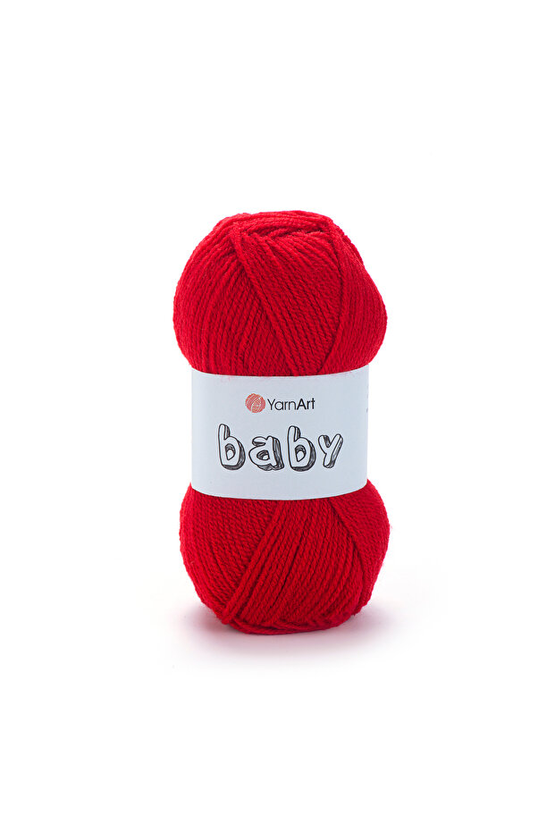 Baby - Baby Hand Knitting Rope Red-576