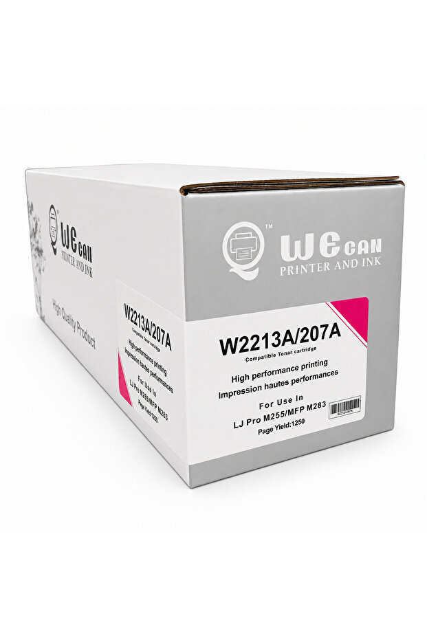 حبر W2213A / 207A ارجواني (Magenta) متوافق مع طابعات HP