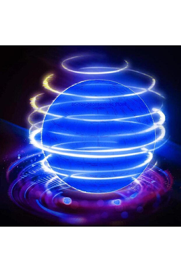 Medium Red Flying Ball Boomerang Flyorb Magic With LED Lights Drone Hover Ball Fly Nova Orb Flying S