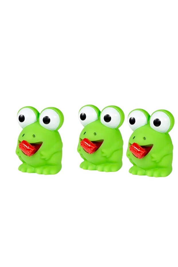 Frog 3PCS Fidget Decompression pinch toy Creative Frog Dinosaur Sticking Tongue Out Relieve Stress C