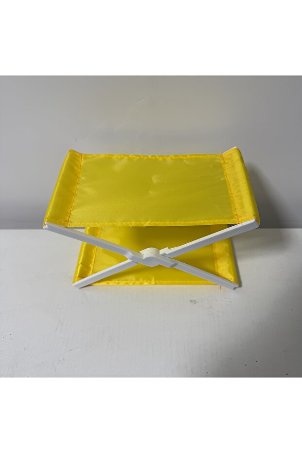 YELLOW Vintage Beach Lounge Chair Headrest | Lightweight Foldable Beach Pillow