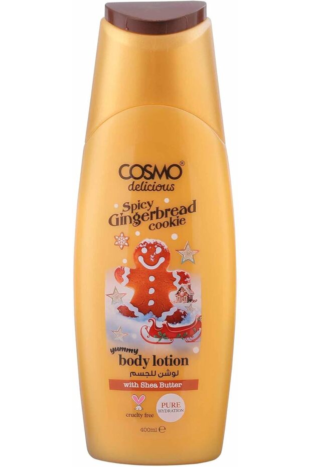 Delicious Spicy Gingerbread Cookie Body Lotion 400ml