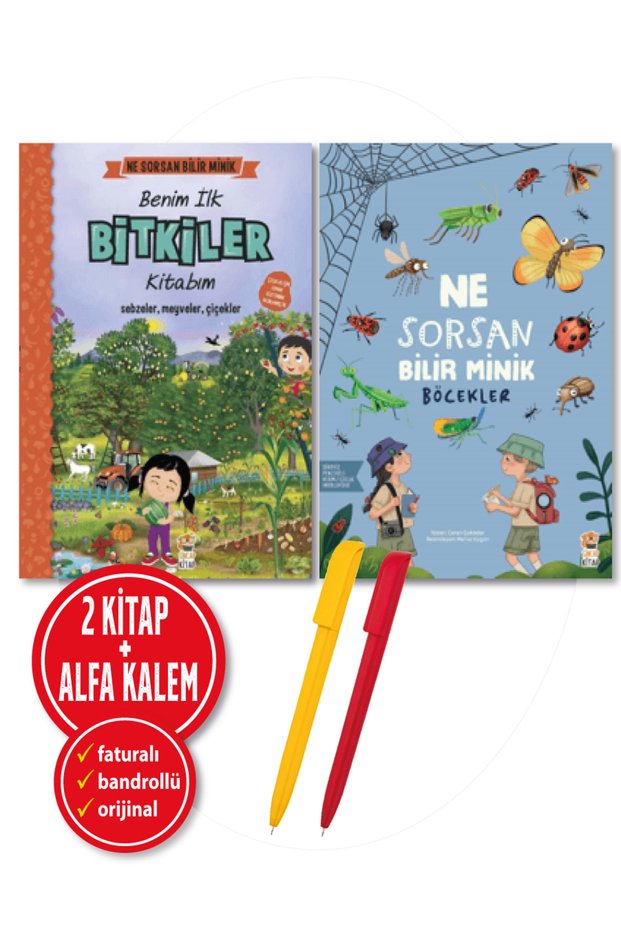 Alfa Kalem+</DNTCTMS> ( Ceren Çukadar M. Sacide Kafa)What You Ask, You Know What Little Insects Can Do+My First Plants (Hardcover)