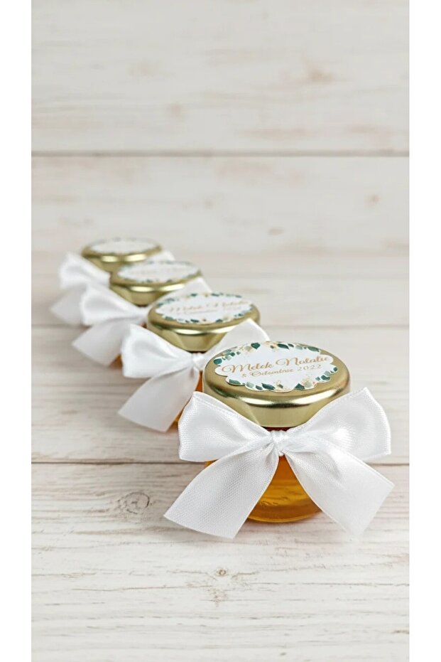 Set 10 BORCANE MIERE WHITE BOW
