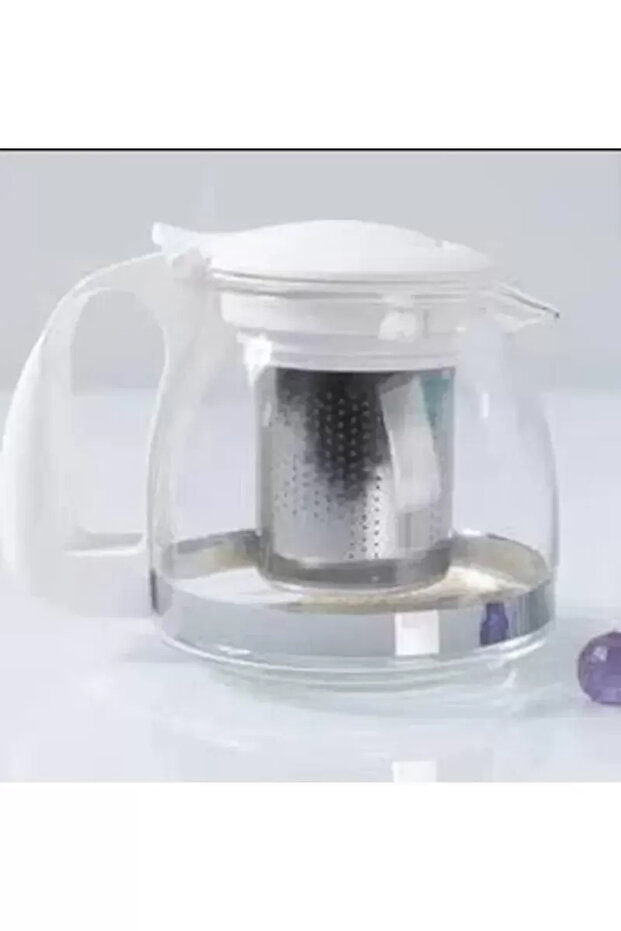 إبريق شاي زجاجي سعة 1250 مل Royaleks-8883