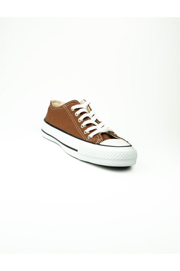 1001 Brown Linen Women's Sneaker Shoes